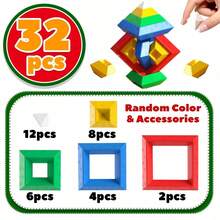 MINKOJA STEM Pyramid Stacking Building Blocks Toys,Stackable Blocks,Easter,Easter Gift,Childen's Day,Building Blocks,Building Block Sets,Classroom Learning,Kids Toys,Fidget Toys,Kids Stacking Toys - Multicolor - View 9