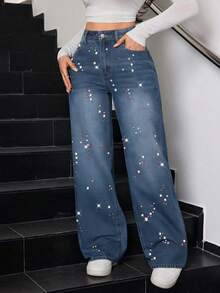 HIMARRI Women Jeans - Blue - View 3