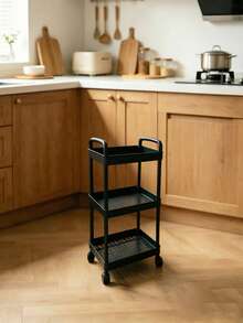 1 pièce Chariot à roulettes Étagère de rangement pour salle de bain Multi-couches Mobile Organisateur de collation, Convient pour la cuisine et la salle de bain Fêtes, nouvelle session, Thanksgiving, Saint-Valentin et autres occasions, est un choix de cadeau idéal, pratique et élégant, économise de l'espace, est un plan de stockage domestique nécessaire pour les résolutions du Nouvel An. - Multicolore - Voir 9