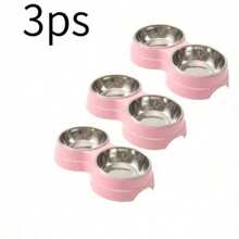 PETSIN Dual Use Stainless Steel Pet Bowl 100ml Dog Water Dispenser Food Bowl, Suitable For Plastic Pet Bowls For Cats And Dogs - 100ml - View 22