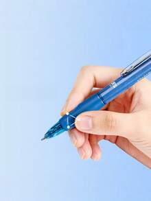 Colorful Erasable Gel Pens, Suitable For Students' Painting And Diary Writing, Retractable Blue Ballpoint Pen With Erasable Function - 7-color Erasable Pens [Boxed] - View 2