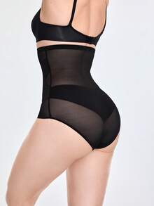 SHAPORA Fajas Para Mujer Con Malla De Empalme En La Parte Inferior (conjunto De 3 Piezas) - Multicolor - Ver 2