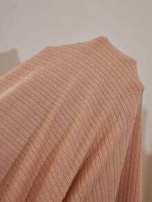 Lazeform Robe de détente femme style Ins, fine, rayée jacquard, ample et minimaliste pour le printemps - Nude - Voir 7
