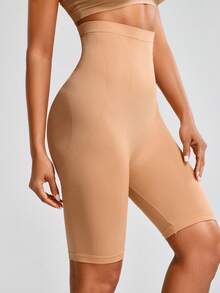 SHAPORA Ladies' Solid Color Body Shaper Pants - Apricot - View 6