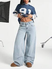 HIMARRI Women Jeans - Royal Blue - View 3