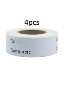 2/4Pcs Food Labels, Suitable For Refrigerators, Jam Jars And Food Storage, Paper Name Labels, Classification Labels, Price Labels, Numbered Sorting Labels - White - View 9