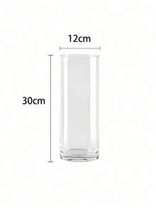 Acrylic Transparent Cylinder Vase Set, Tall Floor VasesUnbreakable Plastic Vases, Suitable For Living Room,Desk, Wedding Centerpiece Flower BouquetDecoration In Different Sizes - transparent - View 11