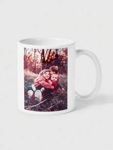 1pc 11oz Personalized Name Birthday Flowers Ceramic Mug, Custom 330ml White Mug,Customized Coffee Cup With Birth Month Flower, Ideal Gift For Family And Friends On Birthday,Wedding Gift Thanksgiving,Christmas,Anniversary Mug - 330ml Horizontal Birthday Flower Mug - View 24