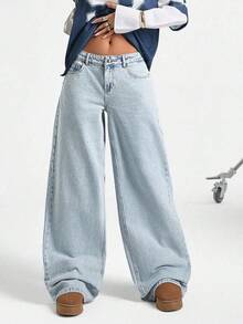 HIMARRI Women Jeans - Royal Blue - View 1