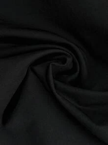 PAVTROS 男士寬鬆休閒通勤長褲 - 黑色 - 查看 6