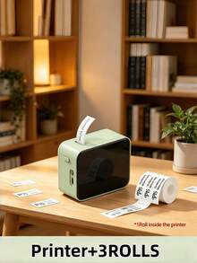 Teckwe Marklife P15 Mini Portable Label Printer, Self-Adhesive Thermal Printer, Sticker Printer, Inkless Pocket Bluetooth Label Maker, Name Tag Label Printer 1200mAh - Multicolor - View 9