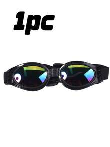 Adjustable Pet Sunglasses - Foldable, Windproof, Sunscreen Goggles For Dogs - Multicolor - View 11
