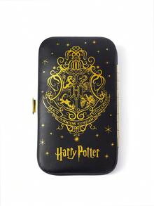 HARRY POTTER X SHEIN 巫師學校主題 7 件組金屬美甲與足部護理套裝附收納盒，專業指甲修整工具組含剪刀、指甲剪、鑷子，適合魔法迷與美容愛好者的完美禮物 - 彩色 - 查看 4