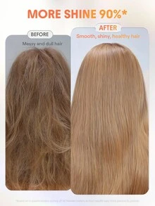 SHEGLAM HAIR Hot Streak 熱防禦發光油 Elixir-10 毫升/0.3 液量盎司，護髮精油，玫瑰香味保濕油精華，深層滋養，髮油耐熱捲髮產品護髮精華，撫平毛躁和髮絲光澤，富含葵花籽油的隔熱噴霧，適合所有髮質 禮物 粉紅色的 化妝品 海灘 節慶 護髮 假期 夏天 美髮配件 返校 旅行 - 無色 - 查看 2