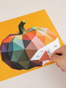 MINKOJA Set Puzzle Stiker Geometris, 5 Tema Hewan Dinosaurus Lautan Lalu Lintas Buah, Kit Kerajinan Stiker Bentuk Pencocokan Angka, Mainan Aktivitas Edukasi Motorik Halus Montessori, Hadiah Pembelajaran untuk Anak Laki-laki Perempuan Usia 3+ - MultiWarna - View 4