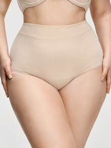SHAPORA 2条装加大码女士简约舒适日常三角裤 - 彩色 - 查看 7