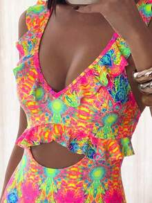 Costavie 2026 Spring/Summer New Arrival Luxury Gorgeous One-Piece Swimsuit For Beach, Swimming Pool, Spa Resort - Multicolor - View 3