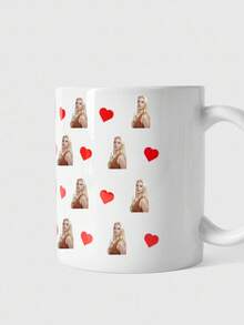 1pc 11oz Personalized Name Birthday Flowers Ceramic Mug, Custom 330ml White Mug,Customized Coffee Cup With Birth Month Flower, Ideal Gift For Family And Friends On Birthday,Wedding Gift Thanksgiving,Christmas,Anniversary Mug - 330ml Horizontal Birthday Flower Mug - View 41