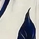 藍白色