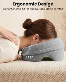 1 Bantal Wajah Cocok Untuk Meja Pijat, Tempat Tidur, Sandaran Kepala Pijat, Bantal Tidur Perut, Pemulihan Pasca Operasi Mata - MultiWarna - View 7