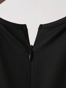 GlowEve 女款葉子印花腰部綁帶拼接休閒日常連身褲 - 彩色 - 查看 5