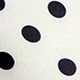 White polka dot