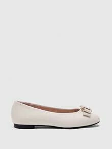 CUCCOO BIZCHIC Flat Slip-On Fashion Loafers For Women Spring Shoes Spring Break Easter For Christmas Spring Shoes - Rice apricot - View 2