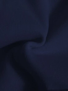SHEIN 女款休閒拼色條紋運動衫，秋冬款 - 彩色 - 查看 3