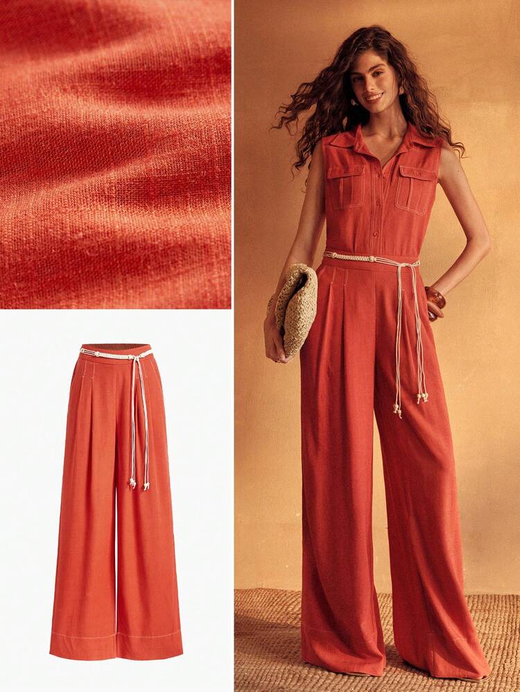 2026 WOMEN'S VACATION SERIES CASUAL STRAIGHT LEG PANTS