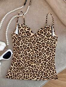 Resyla Women's New Leopard Print Camisole - Multicolor - View 2