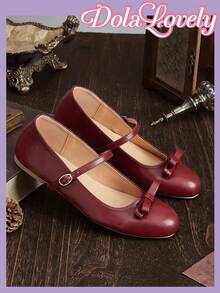 Burgundy Bow