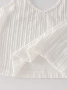SHEIN LUNE 女款素色休閒百搭日常外出上衣 - 彩色 - 查看 8