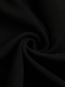GlowEve CURVE Plus Size Women's Metal Decor Contrast Color Casual Versatile Daily Wear Skirt - Multicolor - View 6