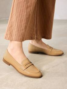 MOTF PREMIUM LADIES COMFORTABLE CASUAL VERSATILE FLATS - Naked apricot - View 6