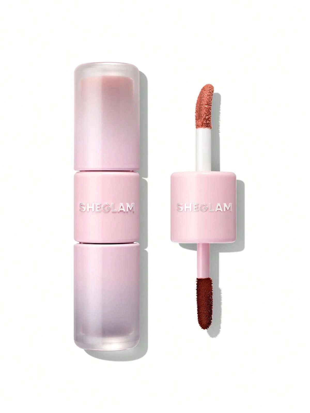 Line To Shine Peel-Off Lip Stain & Gloss Duo-013 Peach Mousse