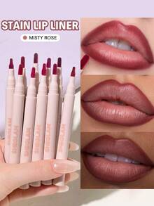 SHEGLAM True Stain 液態唇線筆-300 Misty Rose 持久唇膏絲滑霧面染色液 品牌美妝化妝品 適合女士與女孩 - 300 Misty Rose - 查看 10