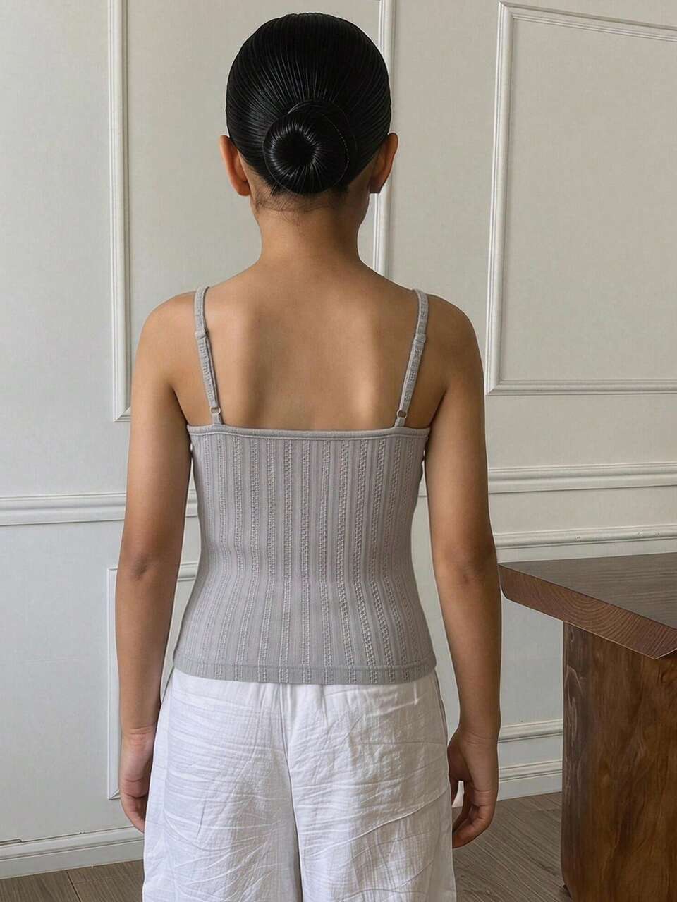 Girls Tween Girl Lace Patchwork Sleeveless Camisole Summer