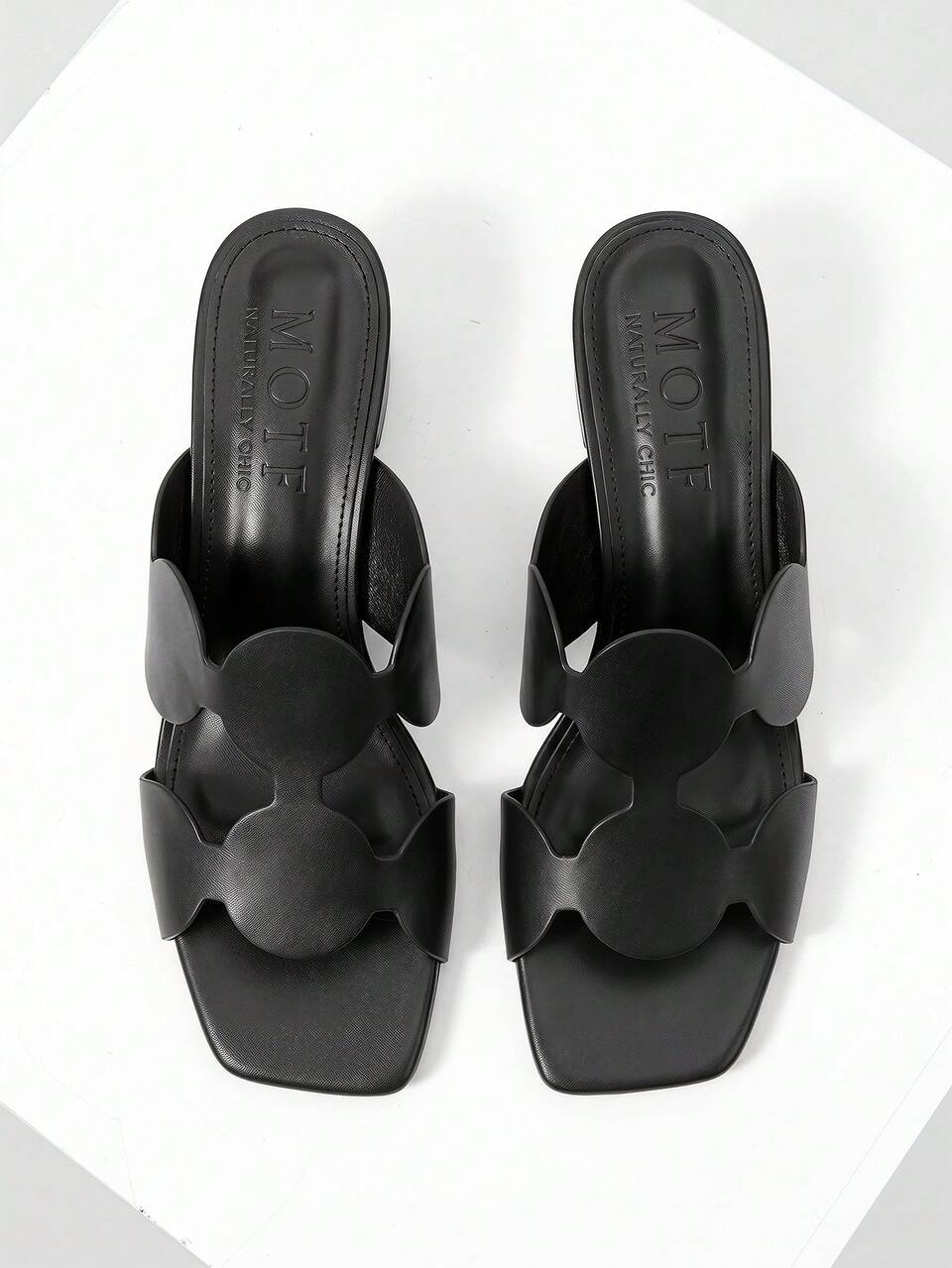 SIMPLE AND GENEROUS, FASHIONABLE AND VERSATILE, CASUAL WORKPLACE COMMUTER WOMEN'S HIGH-HEELED SANDALS