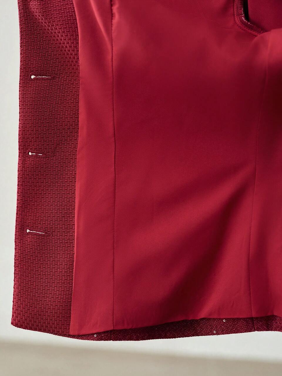 MOTF NEW FASHIONABLE ELEGANT SLIMMING COMMUTER VERSATILE DESIGN ASYMMETRICAL SQUARE NECK JACKET