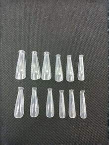 120 Pcs Dual Form Nail Molds French Manicure Transparent Tips 12 Sizes DIY Gel Extension Kit Salon Professional Nail Art Tool - Multicolor - View 6
