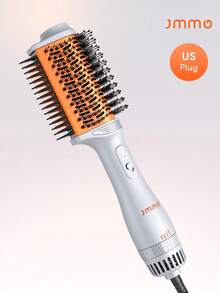 JMMO 4 In 1 Hot Air Brush US Plug, Multifunctional Hair Dryer Brush Straightener Curler Volumizer All-In-One Styling Tool - View 1