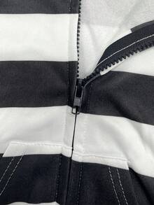 INAWLY Chaqueta de sudadera corta popular para mujer - Multicolor - Ver 4