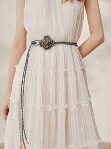 MOTF PREMIUM NEW FLOWER WAIST ROPE - Blue - View 5