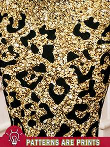 SHEIN Lady 女士长款连衣裙 返校节乡村音乐会服装 女士约会夜服装 - 彩色 - 查看 9