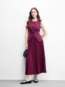 CUCCOO BIZCHIC 女款休閒通勤度假鞋，舒適軟底亮面純色圓頭 Y 型一腳蹬平底鞋 2雙 - 黑色 - 查看 6