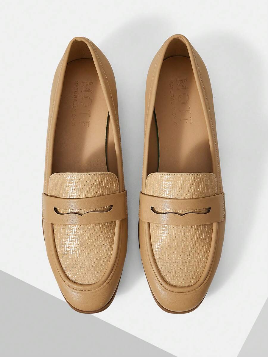 MOTF PREMIUM LADIES COMFORTABLE CASUAL VERSATILE FLATS - Naked apricot - View 1