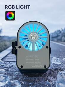 JMMO 便攜式靜音無葉迷你電風扇，腰掛式，100檔風速，帶LED手電筒，適合戶外、旅行、辦公、廚房等場合，可作旅行配件、廚房用品、禮品，電池容量：3000mAh - 查看 3