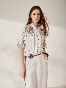 MOTF PREMIUM NEW FLOWER WAIST ROPE - Brown - View 5