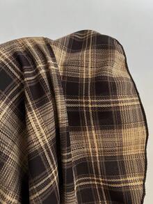 Elamini Women's Plaid Pleated Casual Versatile Daily Outing Skirt - Multicolor - View 5