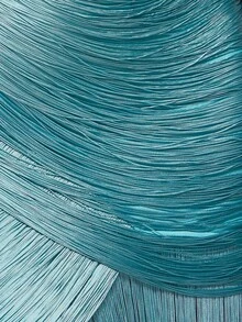 MUSERA Blue Extreme Tassel Maxi Dress - Blue - View 6